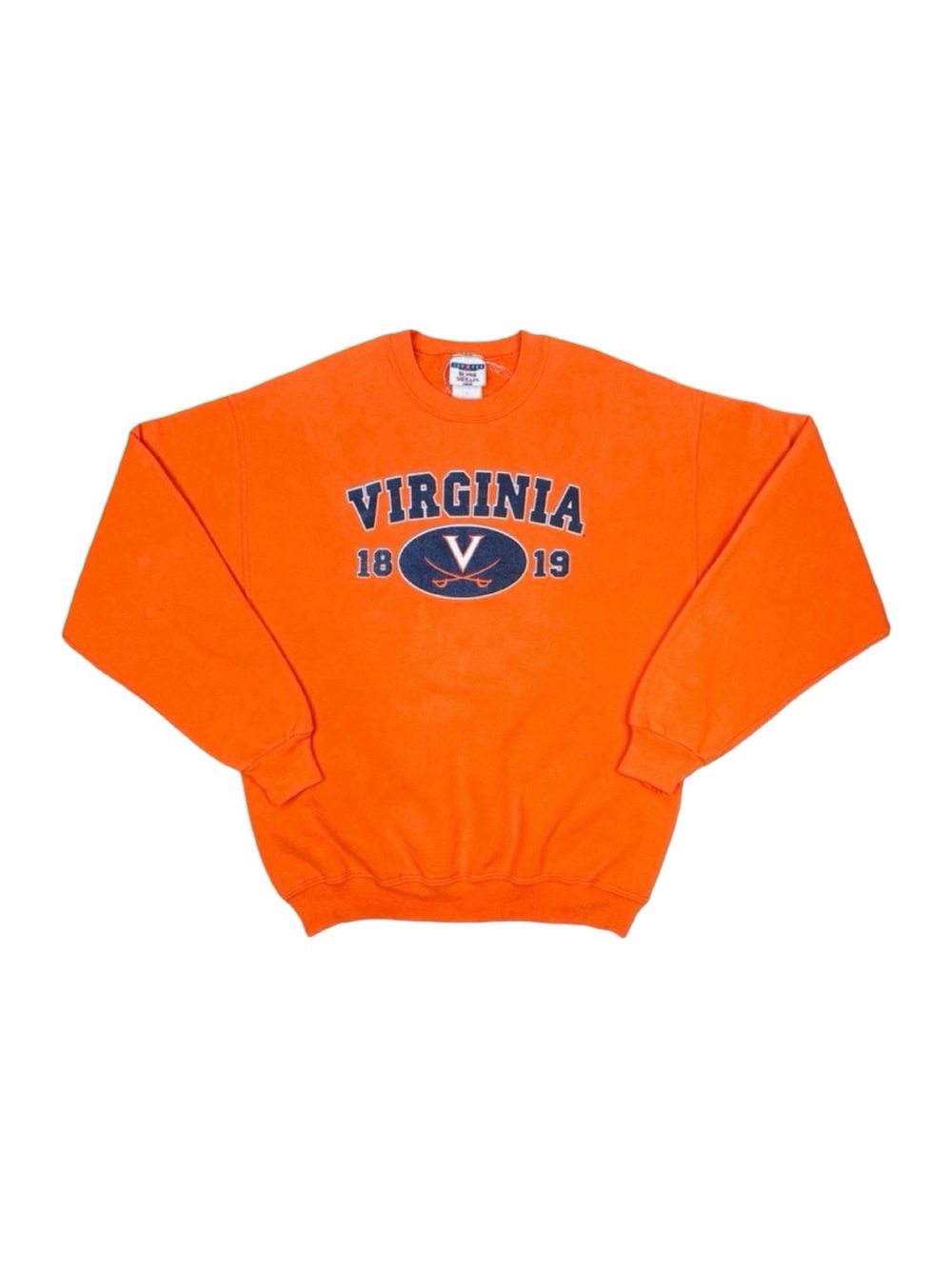 Vintage Jerzees University of Virginia Cavaliers Crew Neck Sweatshirt - Medium